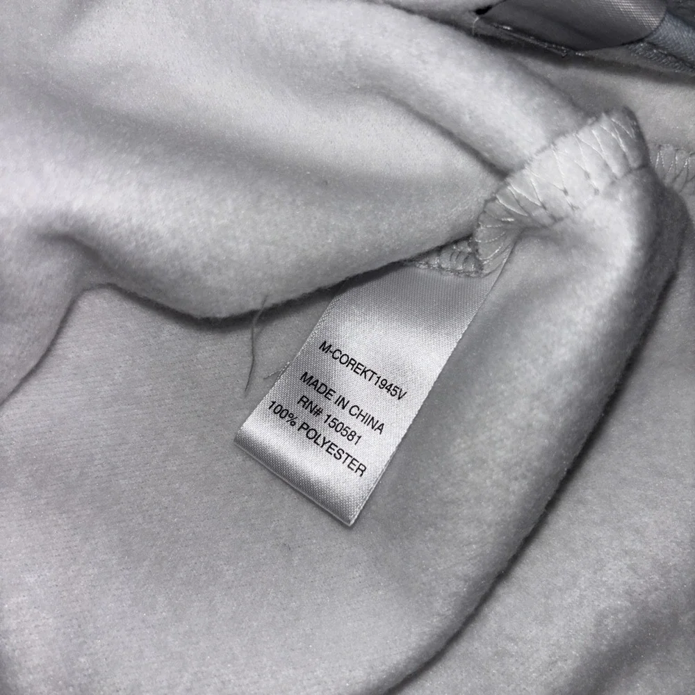 Flag‎ & Anthem Tipton Quarter Zip Performance Striped Fleece Slate Heather NWT
